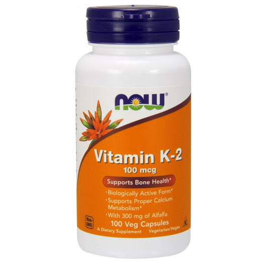 K2-MK4 / Biologisch Aktiver / 100 mcg / 100 Kapseln