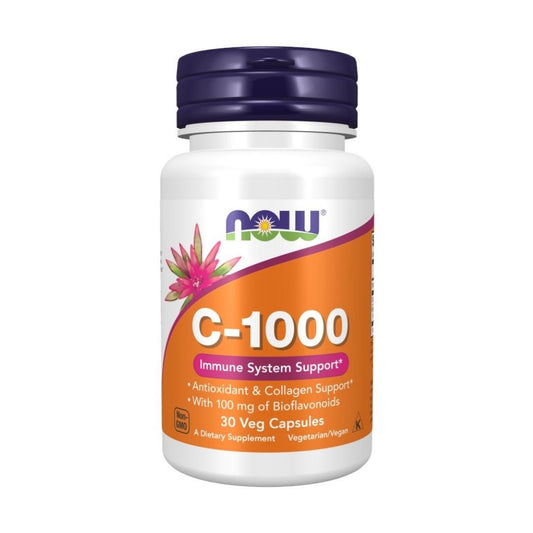 C-vitamiin / 1000 mg / bioflavonoididega / 30 kapslit