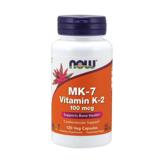 K-2 MK7 / 100 mcg / 120 vkaps.