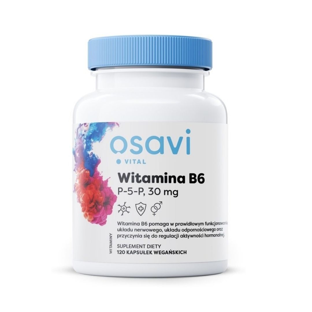 B6-VITAMIINI / P-5-P / 30 mg / 120 vkaps.