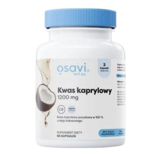 KAPRYYLIHAPPO / 1200 mg / 60 kaps.