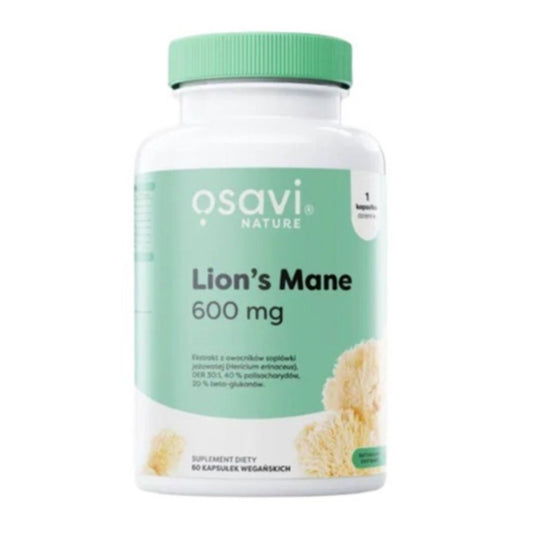 LION´S MANE -UUTE / 600 mg / 60 kaps.