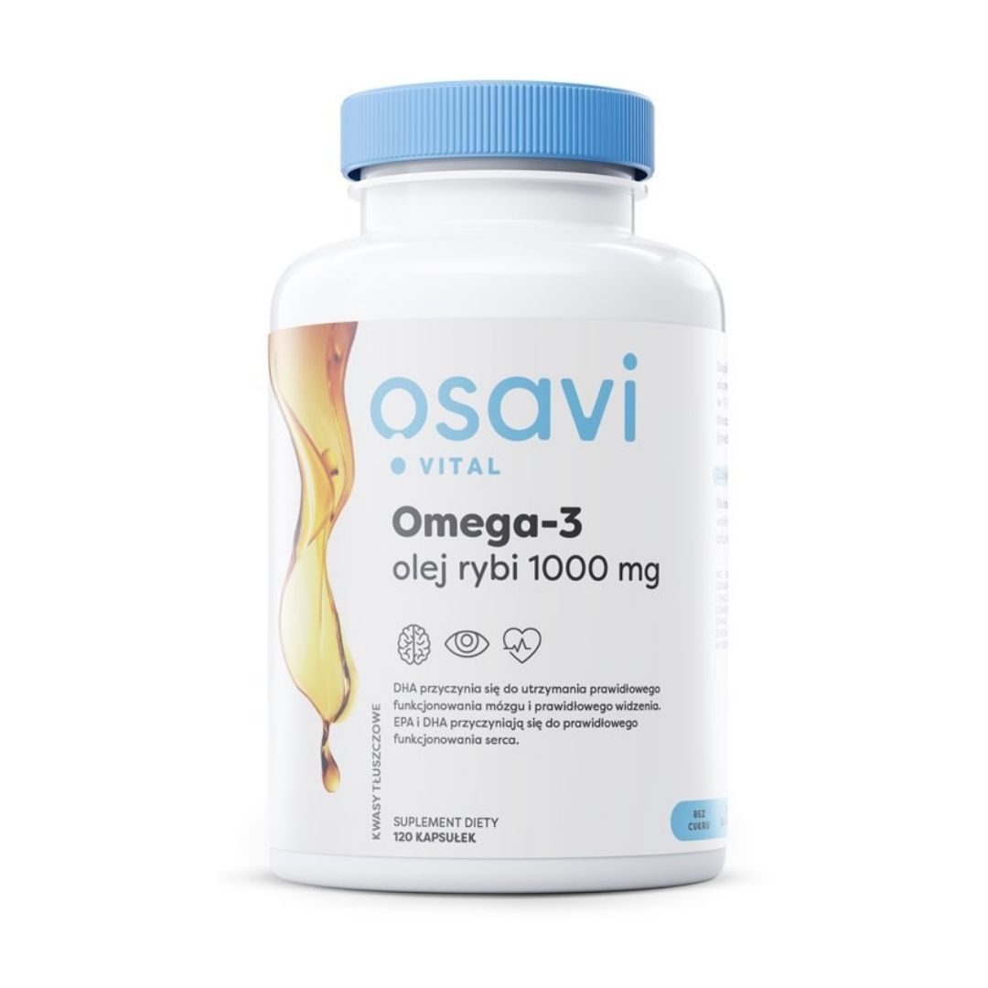 OMEGA-3 KALAÖLJY / 1000 mg / 120 kaps.