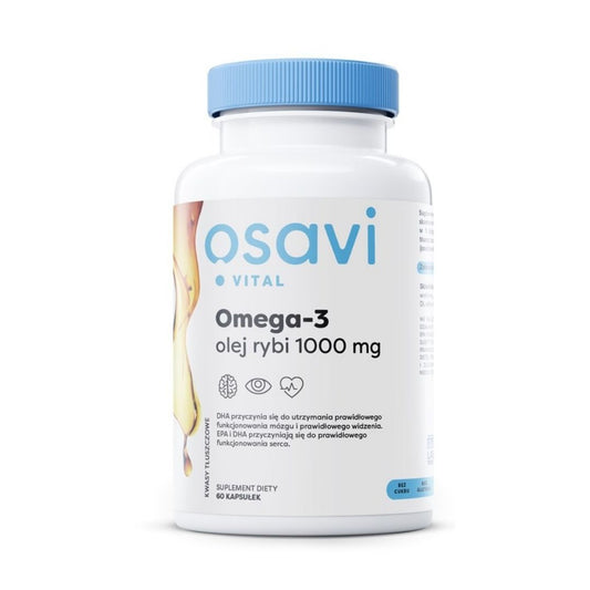 OMEGA-3 KALAÖLJY / 1000 mg / 60 kaps.