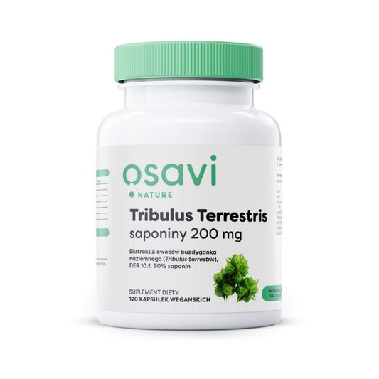 TRIBULUS TERRESTRIS -UUTE / SAPONIINEJA 200 mg / 120 vkaps.