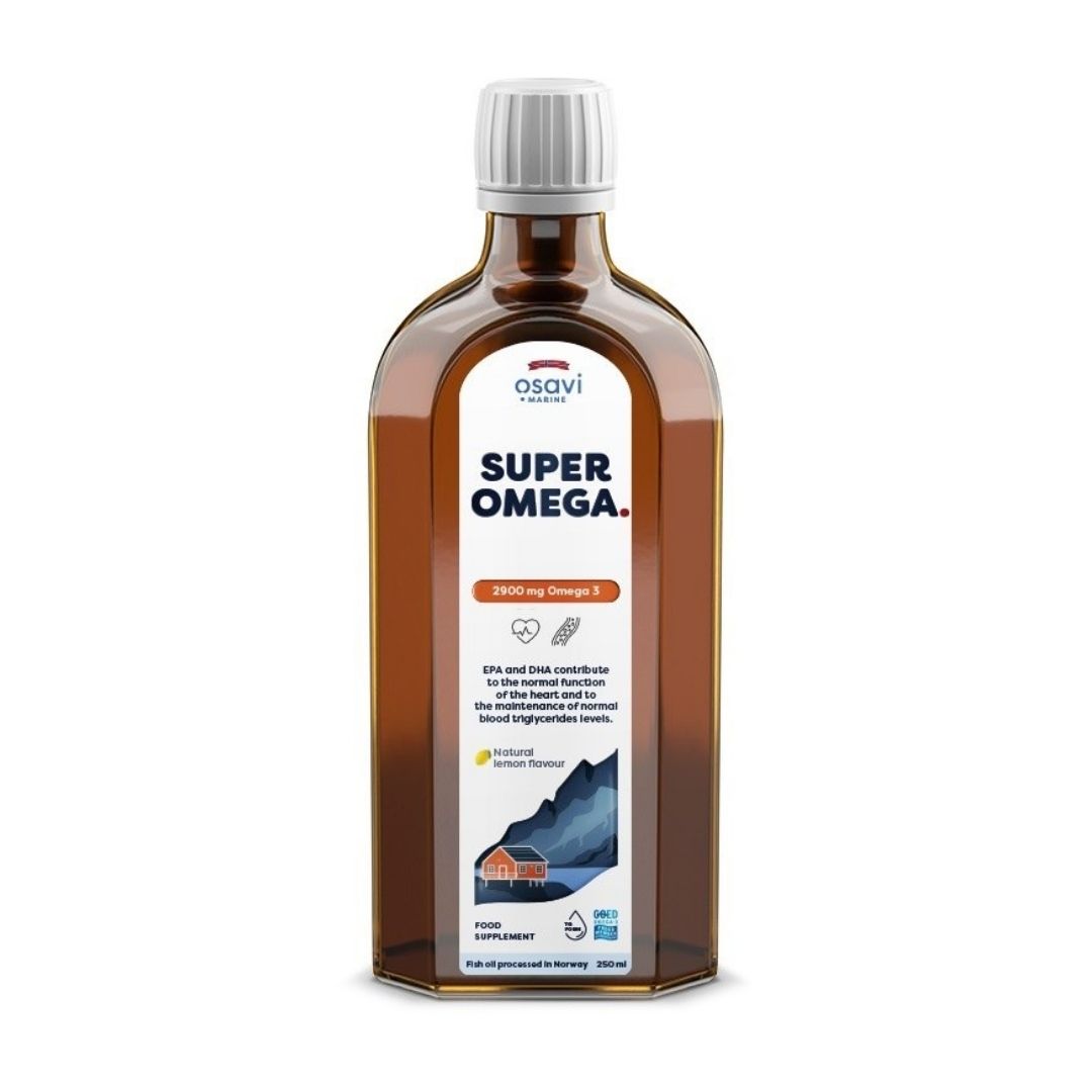 SUPERVAHVA OMEGA-3 / 2900 mg / LUONNOLLINEN SITRUUNA / 250 ml