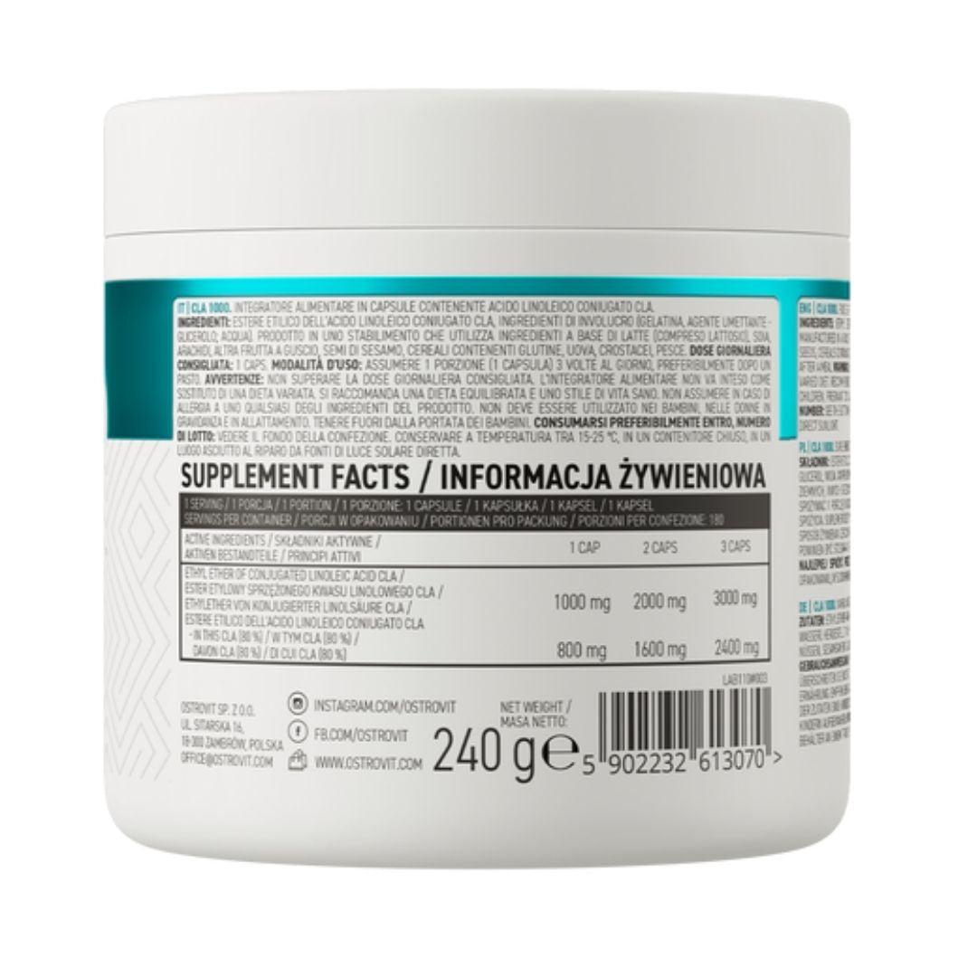 CLA / 1000 mg / 180 Kapseln