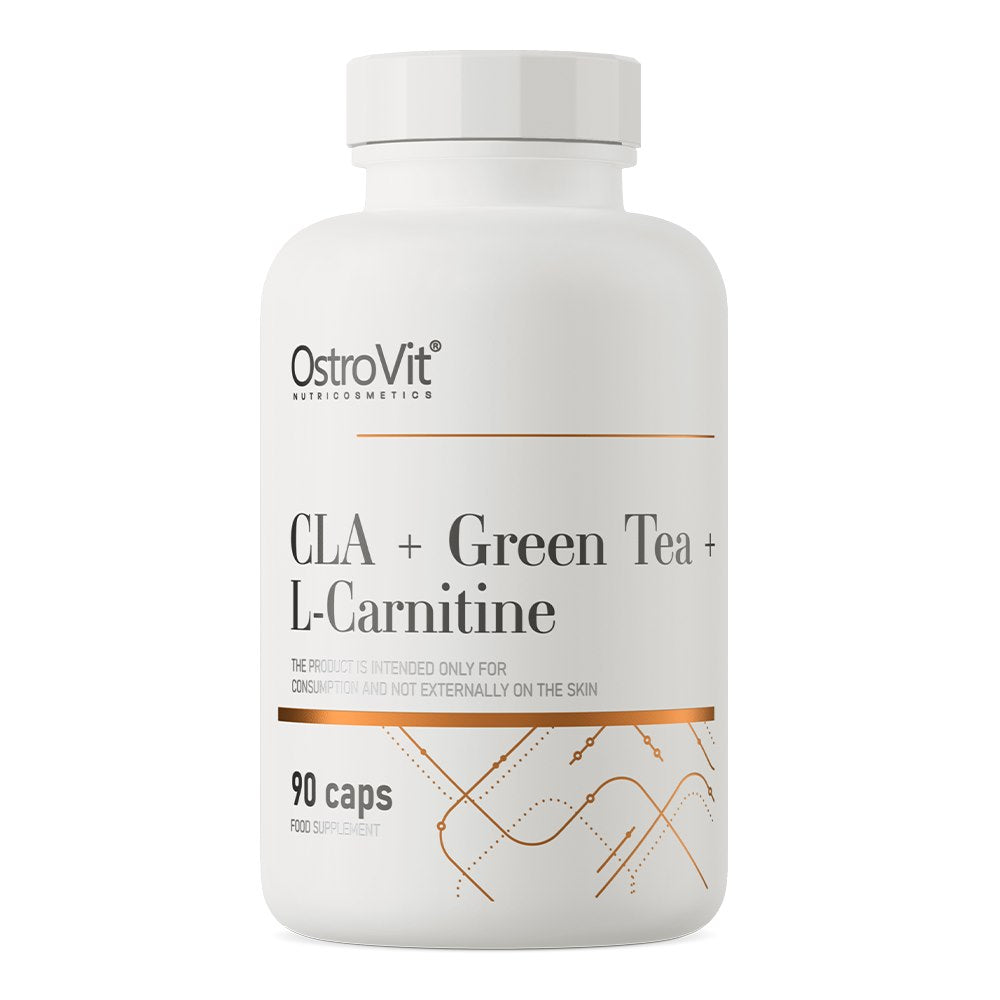 CLA + roheline tee + L-karnitiin / 90 kapslit