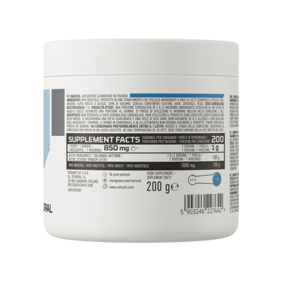 MYO-INOSITOLI / SUPREME PURE / MAUSTAMATON / 200 g