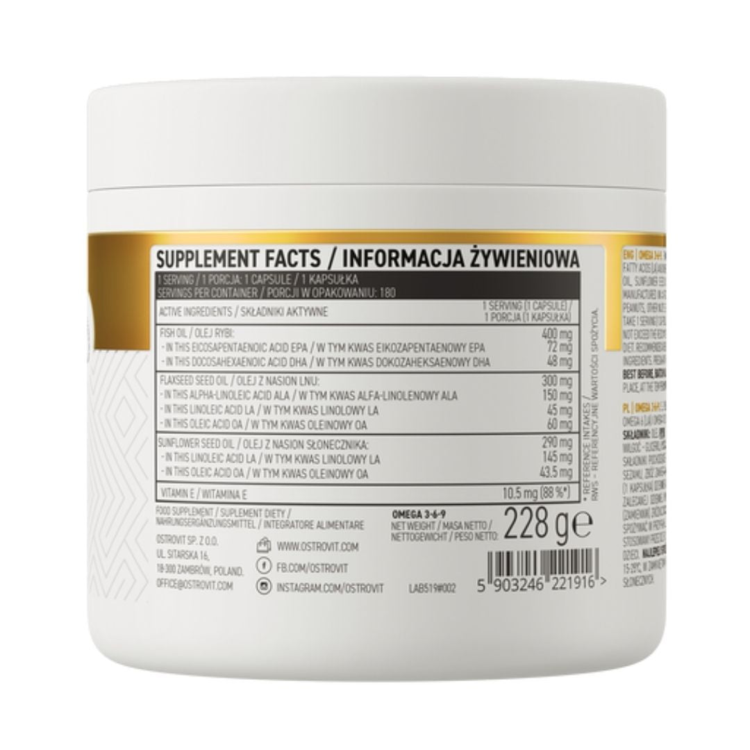 OMEGA 3-6-9 / 180 kaps.