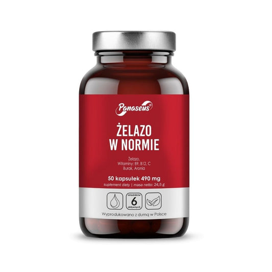 RAUTA + VITAMIINIT + UUTTEET / 50 kaps.