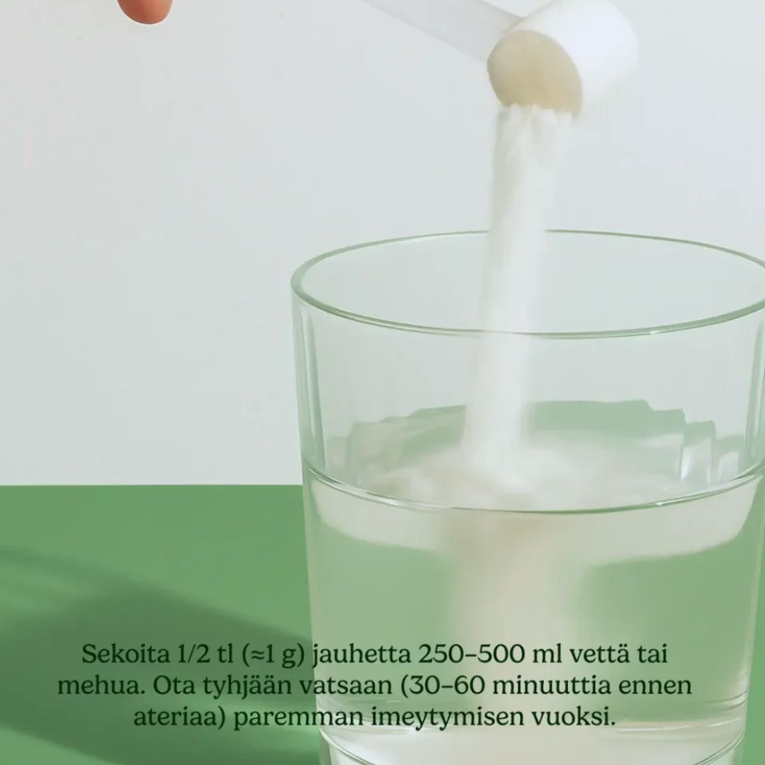100% L-TYROSIINIJAUHE / 1000 mg / 150 g