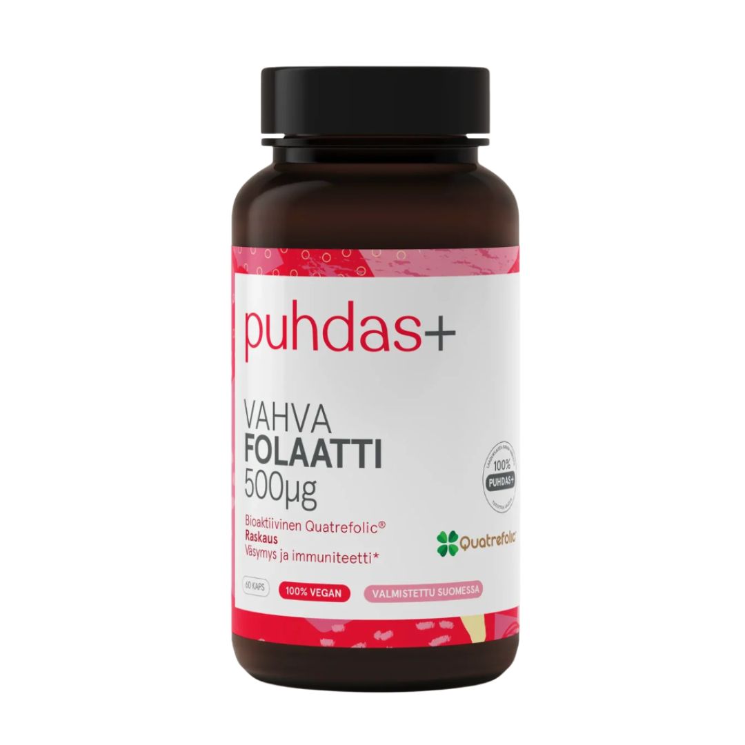 FOLAATTI / QUATREFOLIC / 500 mcg / 60 kaps.