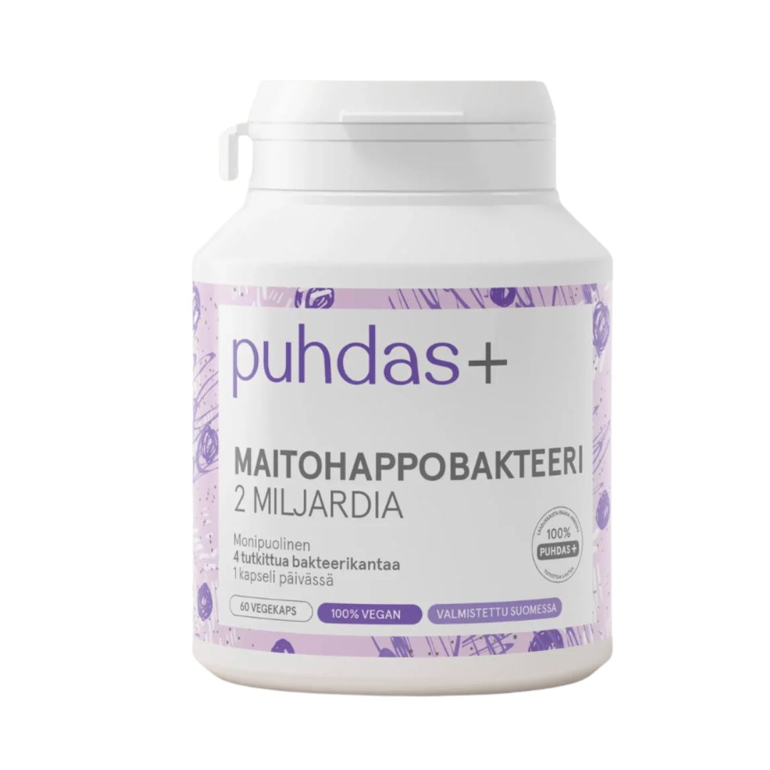 MAITOHAPPOBAKTEERI / 2 MILJARDIA / 60 kaps.