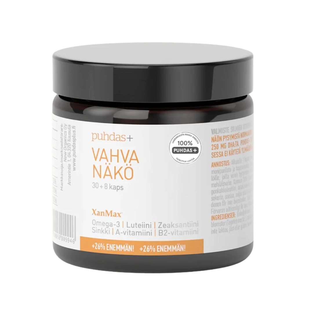 VAHVA NÄKÖ / LUTEIINI + ZEAKSANTIINI / 30+8 kaps.