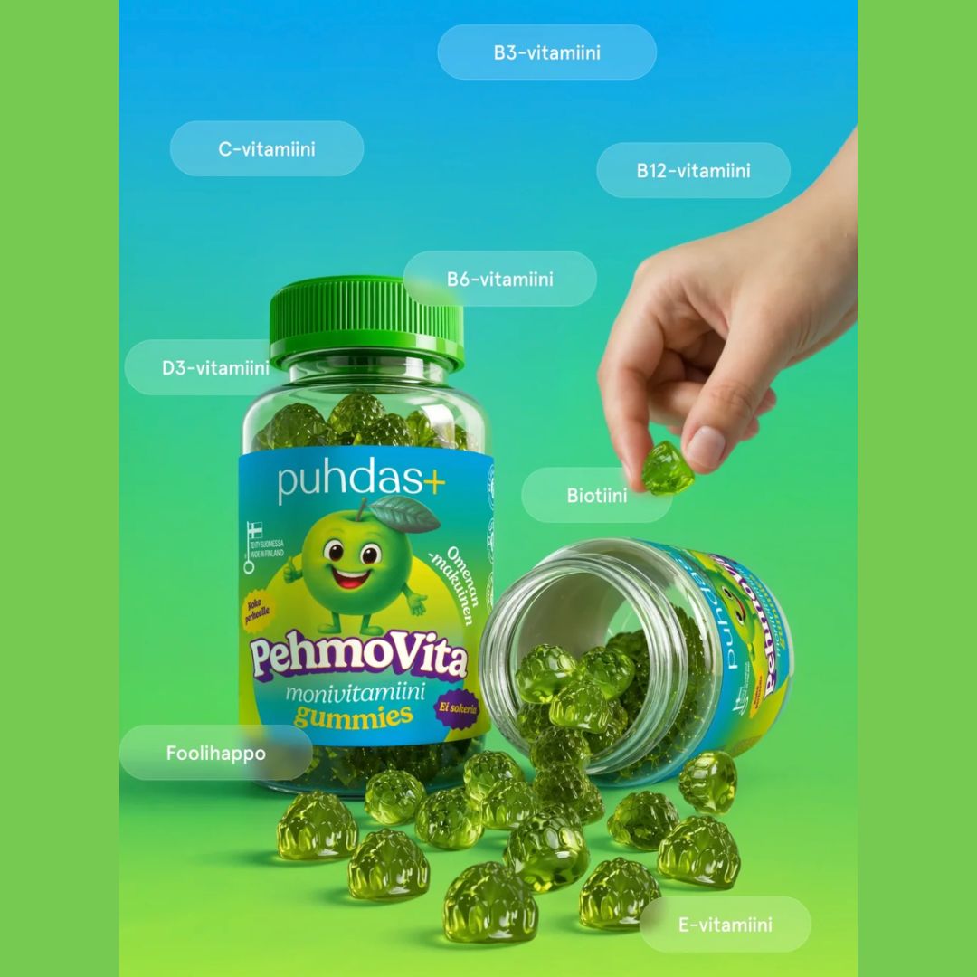 PEHMOVITA / MONIVITAMIINI / OMENA / 75 kpl