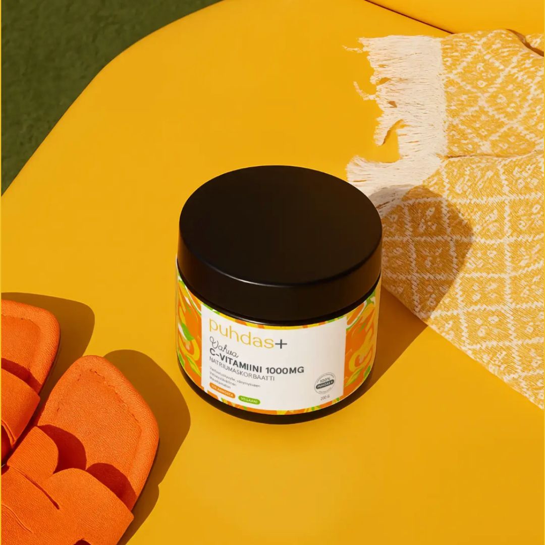 VAHVA C-VITAMIINIJAUHE / 1000 mg / 200 g
