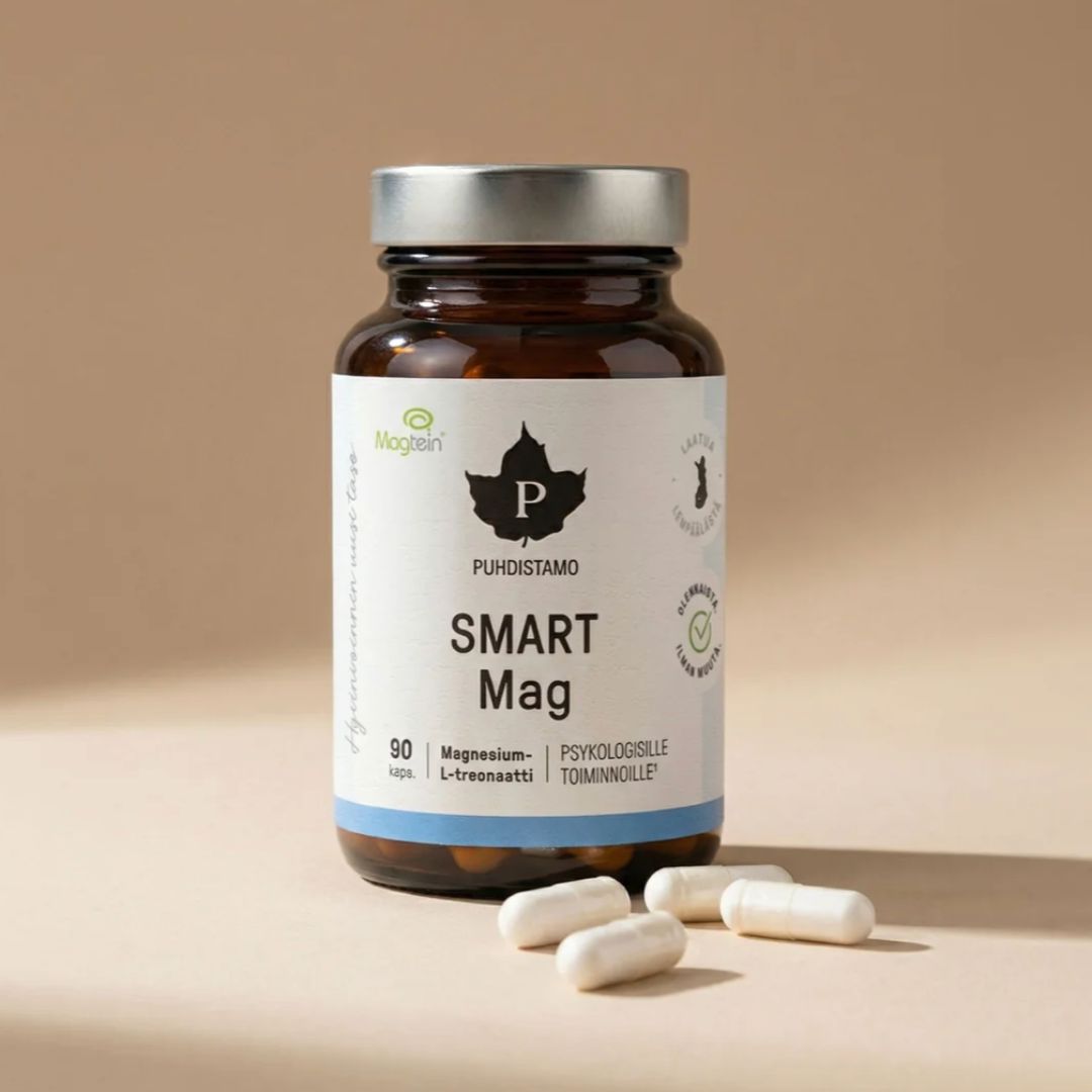 SMART MAG / MAGTEIN / MAGNESIUM L-TREONAATTI / 90 kaps.