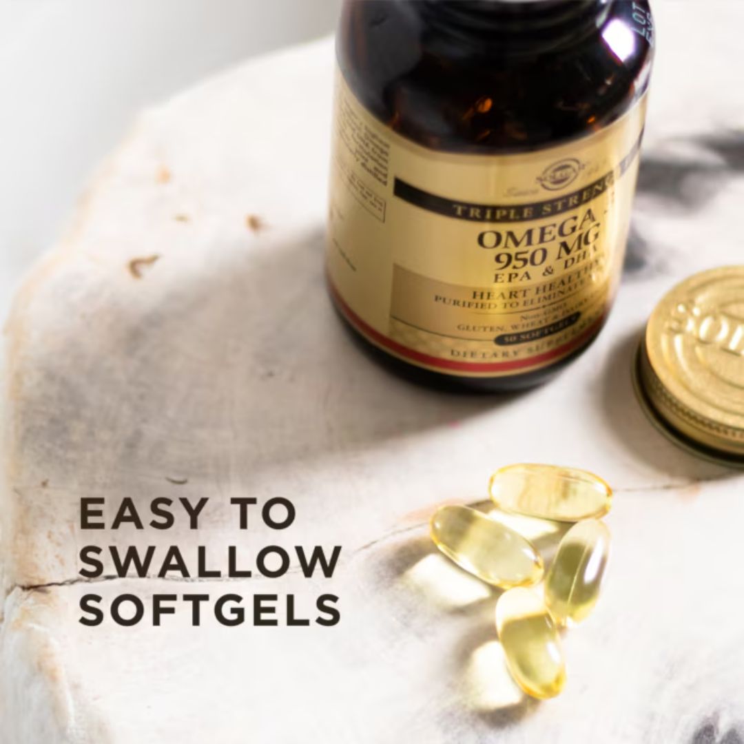 OMEGA-3 / TRIPLAVAHVUUS / 950 mg EPA & DHA / 100 kaps.