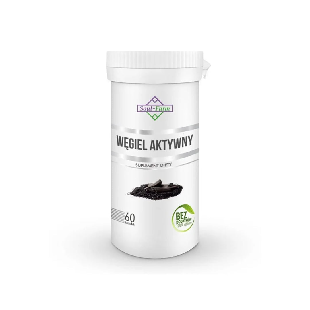 AKTIVT KOL 180 MG / 60 KAPSLAR