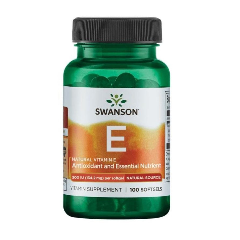 LUONNOLLINEN E-VITAMIINI / 200 IU / 100 kaps.