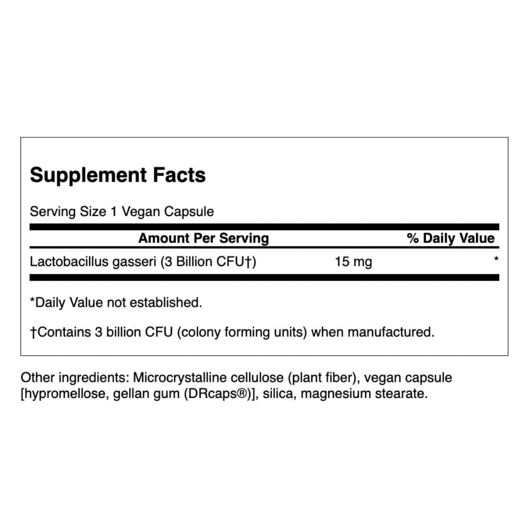 LACTOBACILLUS GASSERI / 3 MILJARDIA / 60 vkaps.