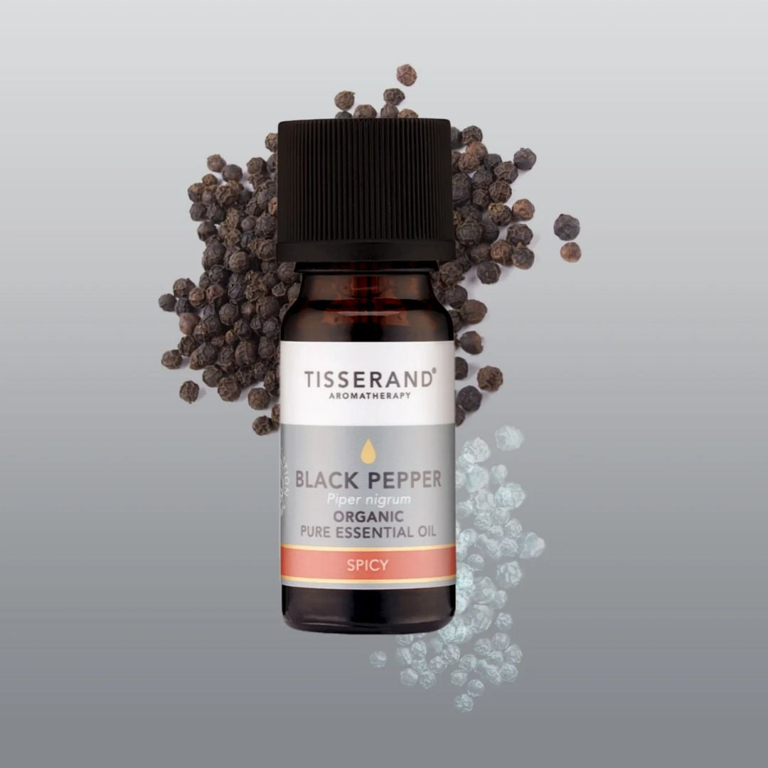 ETEERINEN ÖLJY / LUOMU MUSTAPIPPURI / 9 ml