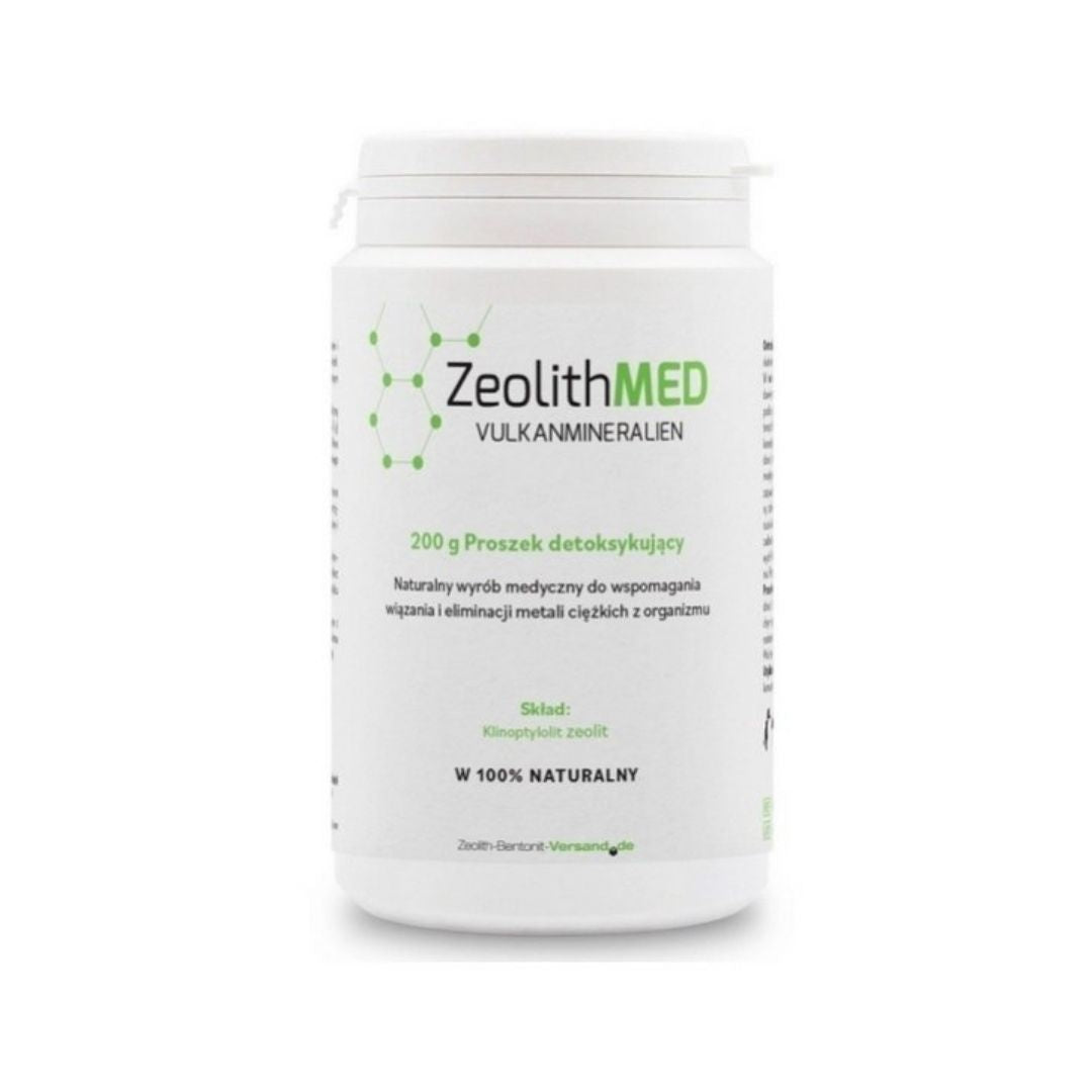 MIKRONISOITU LÄÄKETIETEELLINEN ZEOLIITTI KLINOPTILOLIITTI / DETOX / 200 g
