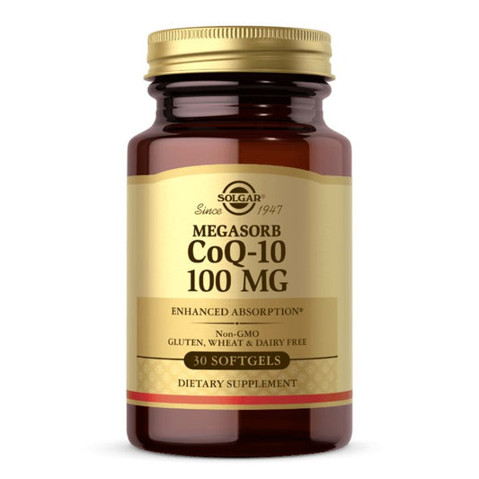 MEGASORB CoQ-10 / KOENTSYYMI Q-10 / 100 mg / 30 kaps.