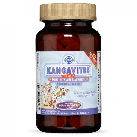 KANGAVITES / MARJA / LASTEN MONIVITAMIINI / 120 purutablettia
