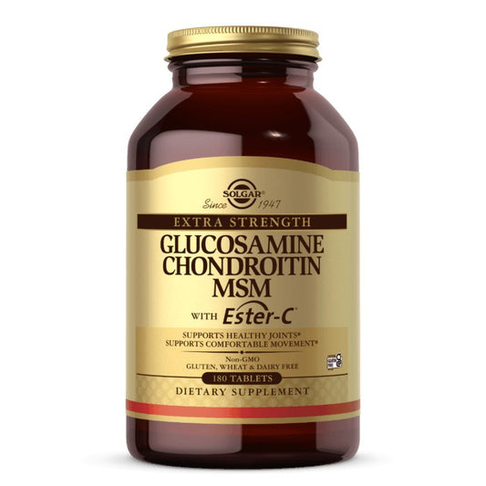 GLUKOSAMIINI + KONDROITIINI + MSM + Ester-C / EXTRA VAHVA / 180 tabl.