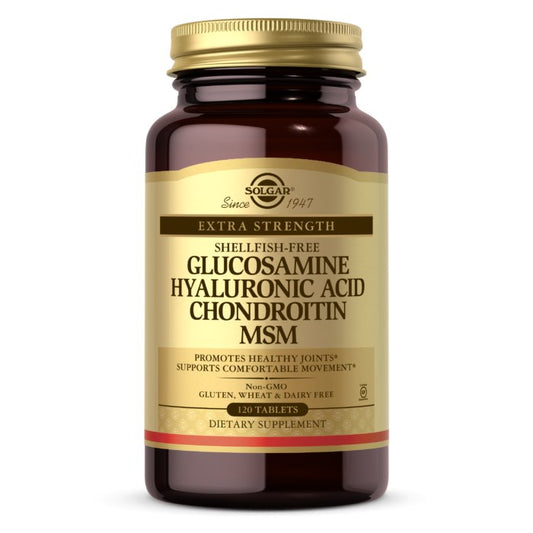 GLUKOSAMIINI + HYALURONIHAPPO + KONDROITIINI + MSM / 120 tabl.