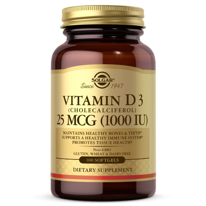 D3-VITAMIINI / 1000 IU / 25 mcg / 100 kaps.