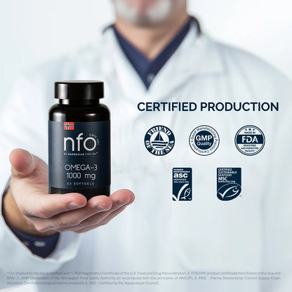 OMEGA-3 / 1000 mg / 60 kapselia / 72g