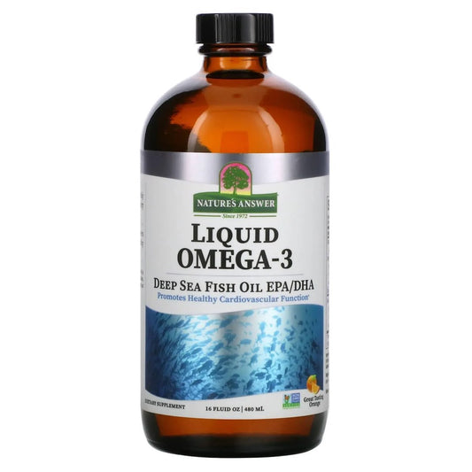NESTEMÄINEN OMEGA-3 / SYVÄNMEREN KALAÖLJY / EPA/DHA / 480 ml