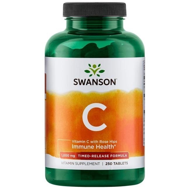 C-VITAMIINI + RUUSUNMARJAUUTE / AIKAVAPAUTUS / 1000 mg / 250 tabl.