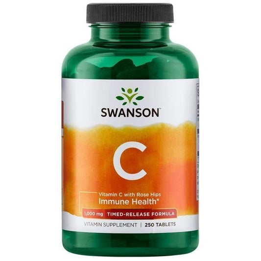 C-VITAMIINI + RUUSUNMARJAUUTE / AIKAVAPAUTUS / 1000 mg / 250 tabl.