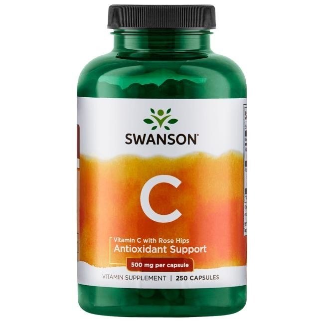 C-VITAMIINI + RUUSUNMARJAUUTE / 500 mg / 250 kaps.