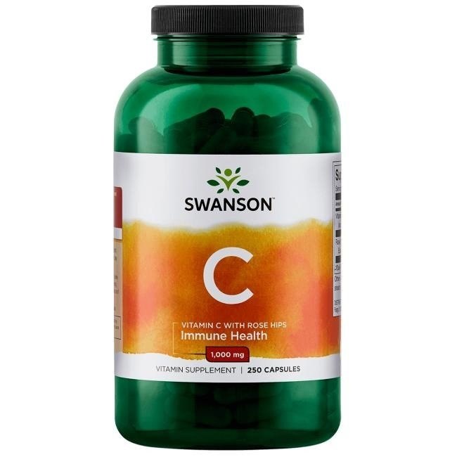 C-VITAMIINI + RUUSUNMARJAUUTE / 1000 mg / 250 kaps.
