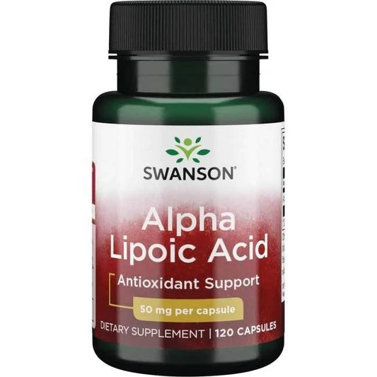 ALFA-LIPOINSYRAN / 50 mg / 120 kaps.