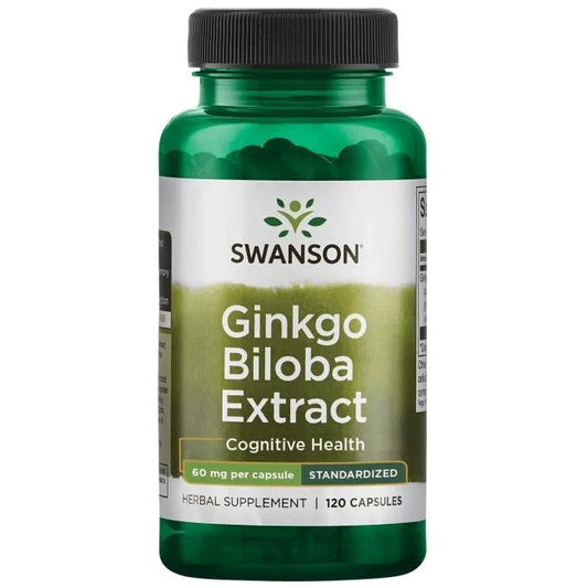 GINKGO BILOBA UUTE / 24% / 60 mg / 120 kaps.