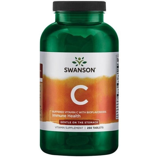 C-VITAMIINI / PUSKUROITU / BIOFLAVONOIDEILLA / 1000mg / 250 tabl.