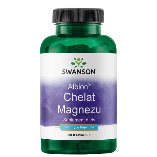 ALBION MAGNESIUM / KELATOITU / 133 mg / 90 kaps.