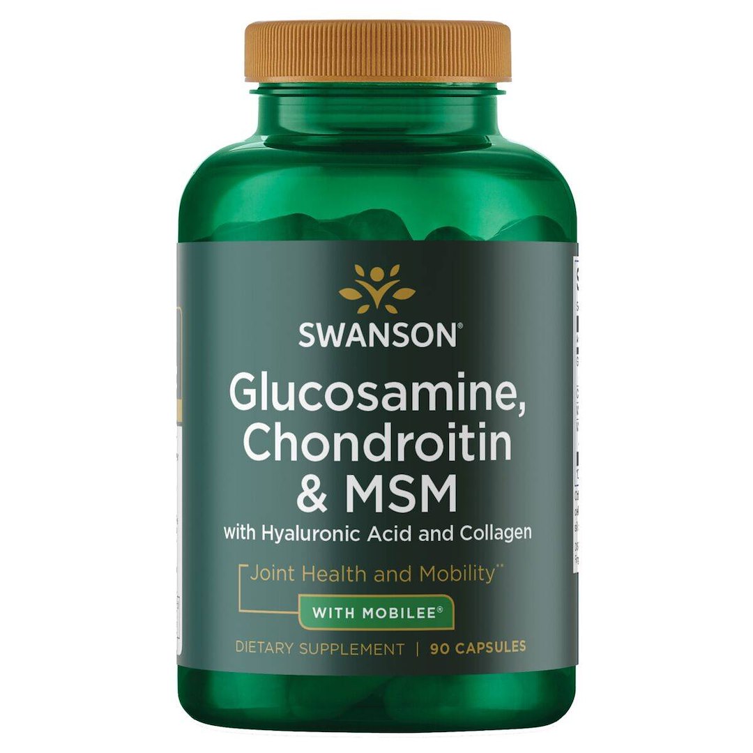 GLUKOSAMIINI + KONDROITIINI + MSM+ HYALURONIHAPPO + KOLLAGEENI / 90 kaps.