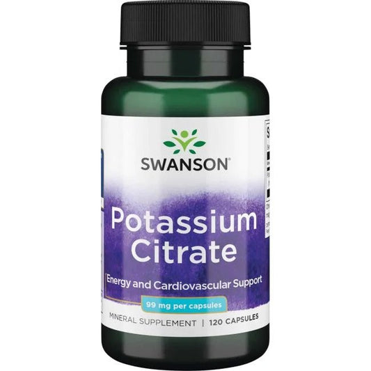 KALIUM SITRAATTI / 99 mg / 120 kaps.