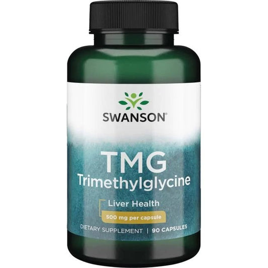 TMG / TRIMETYYLIGLYSIINI / 500 mg / 90 kaps.
