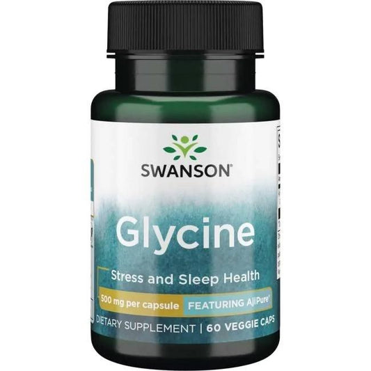 AJIPURE GLYSIINI / 500 mg / 60 vkaps.