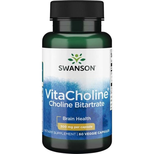 VITACHOLINE / KOLIINIBITARTRAATTI / 300 mg / 60 vcaps.