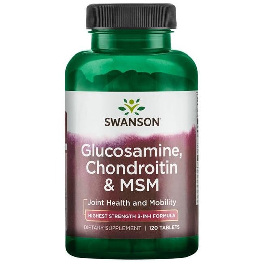 GLUKOSAMIINI & KONDROITIINI & MSM / 750 mg / 120 tabl.