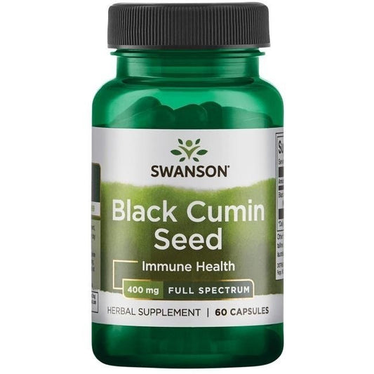 TÄYDEN SPEKTRIN MUSTAKUMINAÖLJY / 400 mg / 60 kaps.